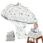High Chair Shopping Cover - Foldable Safety Cover for Babies and Children | Padded Grocery Cart Sleeve with Toy Loops, Waterproo