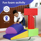 Paylesshere 5-Piece Set Climbing Toys Couch Kids Foam Blocks Baby Climbing Toys Soft And Safe Toddler Climbing Toys For Climbing