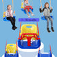 3-In-1 Swing Set Baby Jumper And Bouncers For Toddler, Baby Swing Is Suitable For Indoor And Outdoor Play, With A Foldable Metal