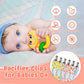 Babygoal Girl Pacifier Clips, 6 Pack Pacifier Holder For Boys And Girls Fits Most Pacifier Styles & Baby Teething Toys And Baby
