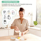 Pdfans 6Pcs Duckbill Valves & Silicone Diaphragm Wearable Breast Pump Replacement Parts For Momcozy/Tsrete/Medela/Spectra S12 S9