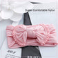Canb Baby Hair Bow Headband Infant Toddler Bow Stretchy Knot Nylon Baby Headbands Baby Accessories (Pink)