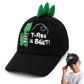 Vritraz Kids Dinosaur Printed Cap For Boys & Girls | Adjustable Strap Baseball Hat | Lightweight Breathable Summer Cap | Sun Pro