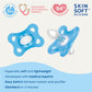 Mam Comfort Baby Pacifier, 100% Lightweight Silicone, Sterilizer Case, 0-3 Months (Pack Of 2)