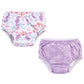 Hudson Baby Unisex Baby Swim Diapers, Sea Shells, 5 Toddler