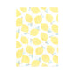 Hudson Baby Unisex Baby Cotton Flannel Burp Cloths, Lemon Daisy 4 Pack, One Size