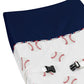 Sweet Jojo Designs Red, White And Blue Changing Pad Cover For Baseball Patch Sports Collection