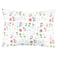 Hudson Baby Unisex Baby And Toddler Cotton Toddler Pillow Case, Girl Farm Animals, One Size