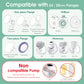 Maymom Flange Inserts 21Mm Compatible With Spectra, Medela 24 Mm Shields, Momcozy S9 Pro/S12 Pro, Willow Wearable Cup. Compatibl