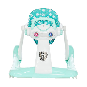 Dream On Me 2-in-1 Charlie Baby Walker, Easy Convertible Baby Walker, Walk Behind, Height Adjustable, Speed Adjusting Wheels, 36