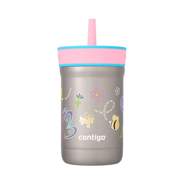 Contigo Leighton Beverage|Water Bottles, 12 Oz, Raspberry/Azalea