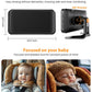Babyvue Usb Car Camera For Baby : 4.5' Baby Car Camera With 1080P Crystal Clear Mirror View, Easy Installation Carseat Rear Fac