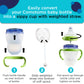 Botabee Soft Spout Transition Sippy Cup Kit For Comotomo Baby Bottles | Conversion Kit Fits 5 And 8 Ounce Bottle | Sippy Cup Bab