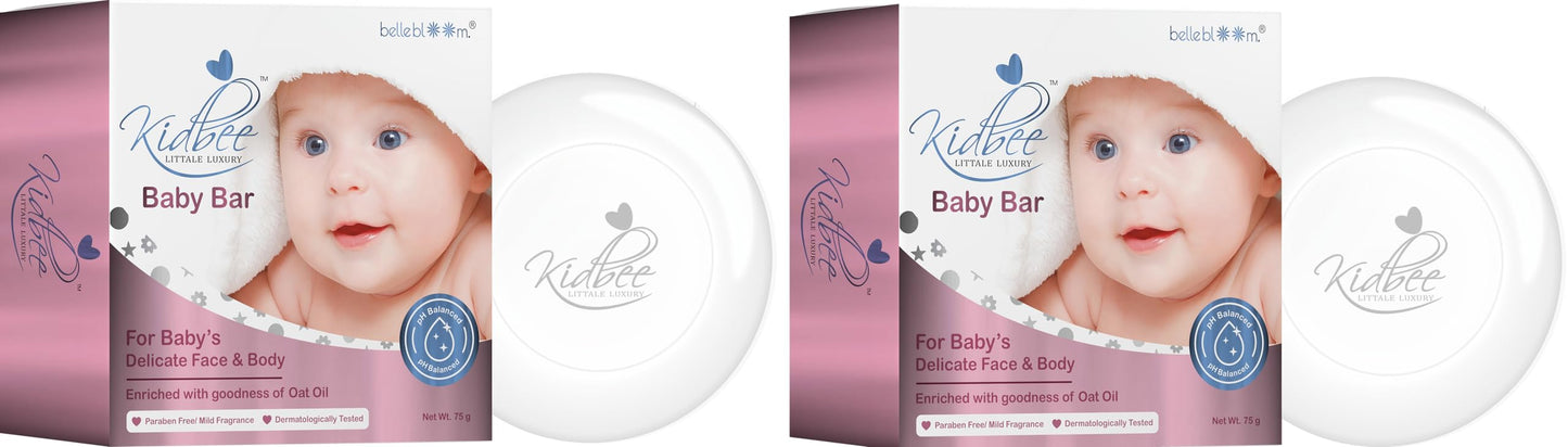 Kidbee Baby Soap Bar (Pack Of 2) (2)