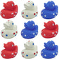 4Es Novelty Patriotic Rubber Ducks (24 Pack) Bulk 2 - 4th of July Party Favors, Patriotic Party Supplies Gifts toys for Kids Ad