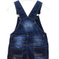 Kidscool Space Baby & Little Girls/Boys Summer Shorts,Adjustable Jean Shortall Overalls,Blue,2-3 Years