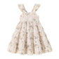 Younger Tree Toddler Girl Outfits Baby Ruffled Sleeveless Princess Dresses Tutu Skirt Summer Sleeveless Smocking Casual Dress(6-
