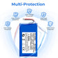 Lp Replacement Battery For Infant Optics Dxr-8 Pro Battery Sp 554478 2800Mah 3.7V Lithium Ion Battery Video Monitor Battery (Not