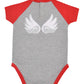 Unique Baby Boys Cupids Wingman Valentine'S Day One-Piece Layette (9 Months)