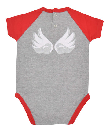 Unique Baby Boys Cupids Wingman Valentine'S Day One-Piece Layette (9 Months)