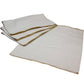 OsoCozy Better Fit Unbleached Prefold Cloth Diapers -100% Cotton, Gauze Weave, Sized for Tri Folding - Size 3 - (Toddler 4x8x4 F