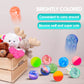 Ecoofor 24 Pieces Bouncy Balls 32mm Bounce Balls 6 Styles High Bouncing Balls Toys for Kids Party Favors Birthdays Gift Classroo