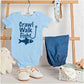 Brisco Brands Crawl Walk Fish Hook Outdoor Lover Baby Romper Boys Or Girls