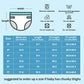Moomoo Baby Potty Training Underwear For Boys Absorbent Cotton Training Pants Washable And Reusable 2T-7T 6 Packs