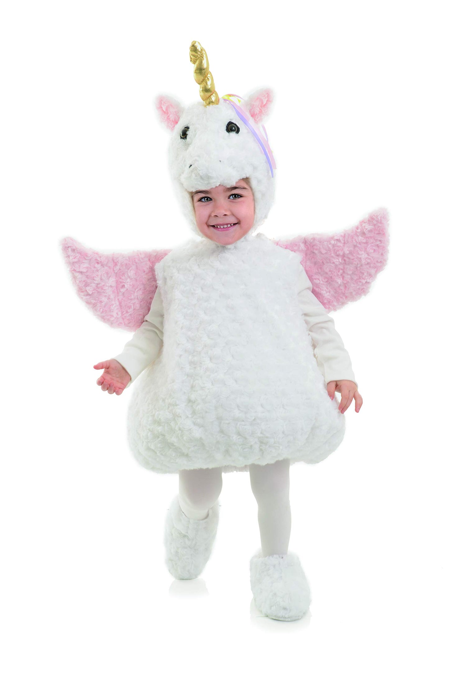Underwraps Kids Toddlers Unicorn Belly Babies Costume Childrens Costume, White, Extra Large