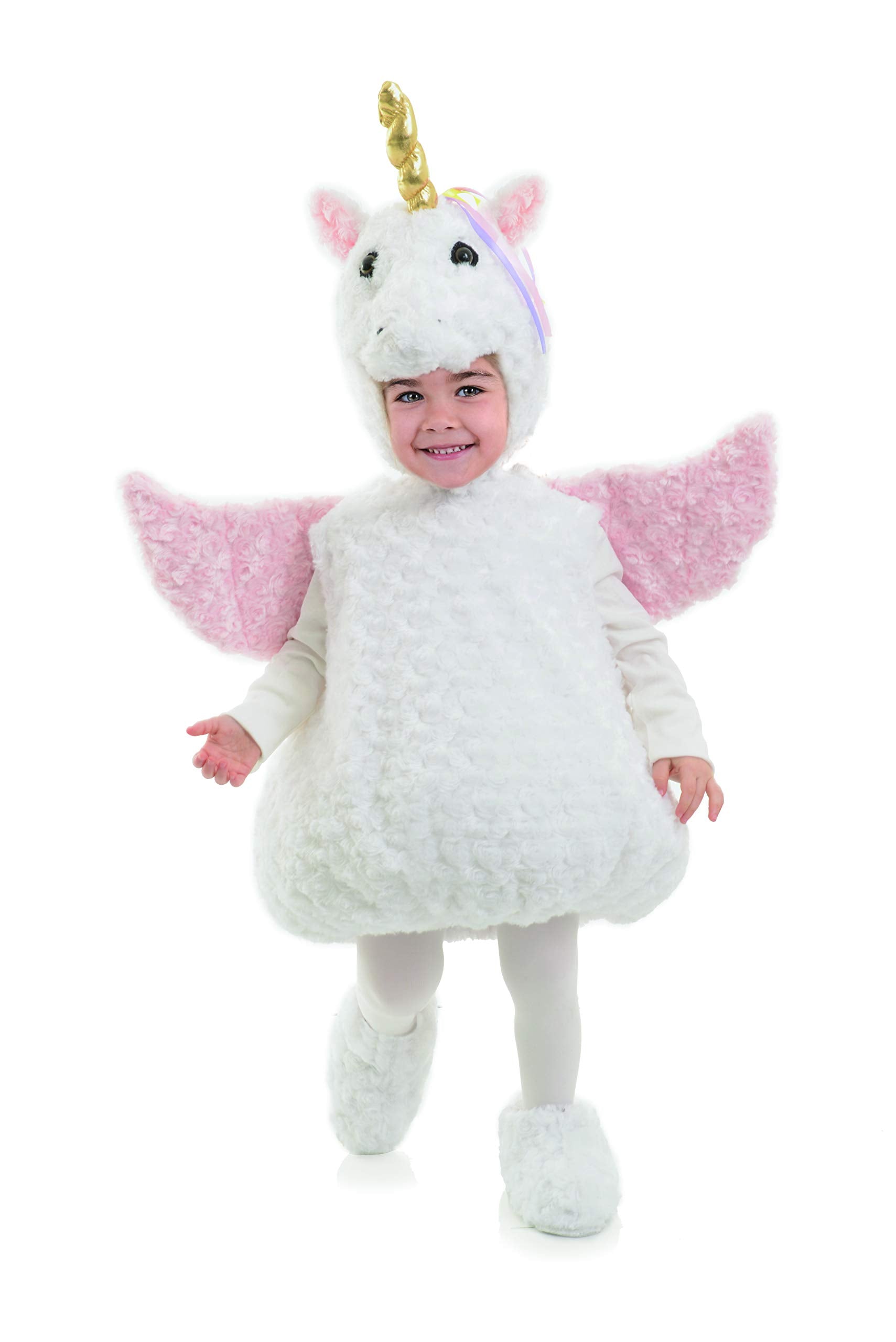 Underwraps Kids Toddlers Unicorn Belly Babies Costume Childrens Costume, White, Extra Large
