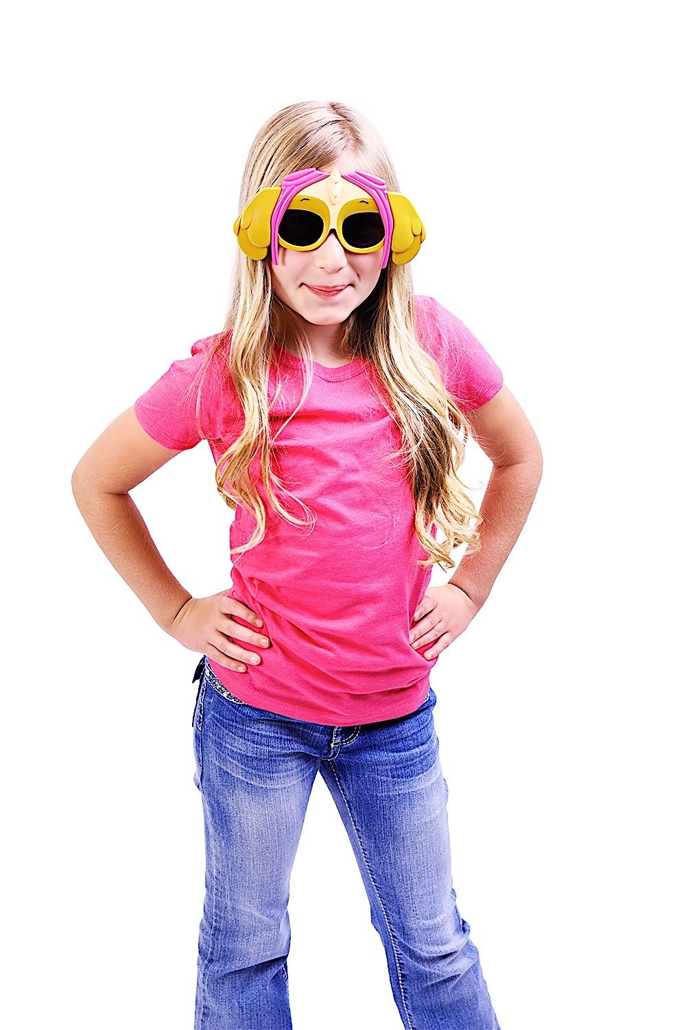 Sun-Staches Paw Patrol Official Skye Sunglasses Costume Accessory, Uv400 Lenses, One Size Fits Most Kids