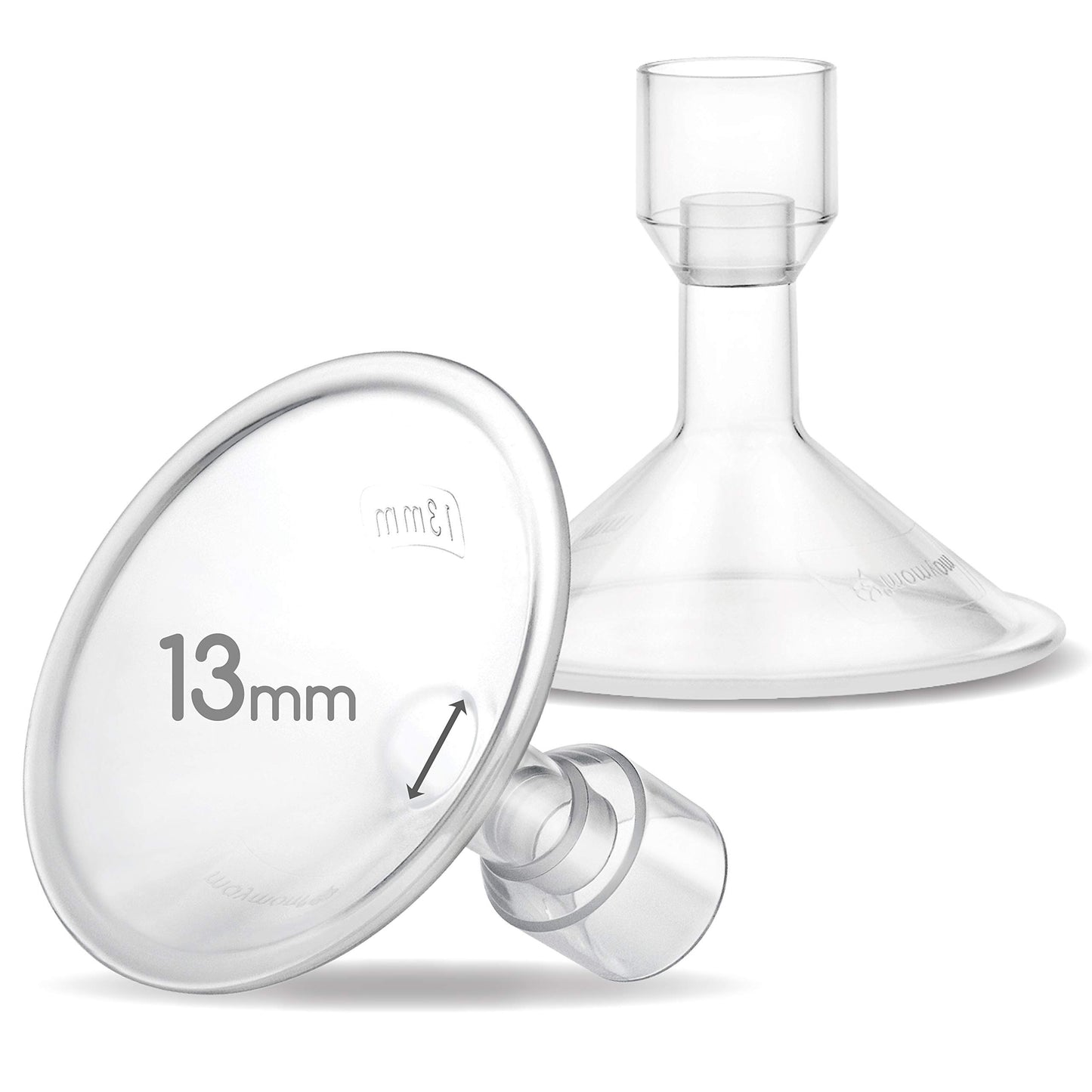 Maymom Myfit 13Mm Shields Compatible With Medela Breast Pump- Personalfit, Freestyle, Harmony, Maxi Connector; Connect To Maymom