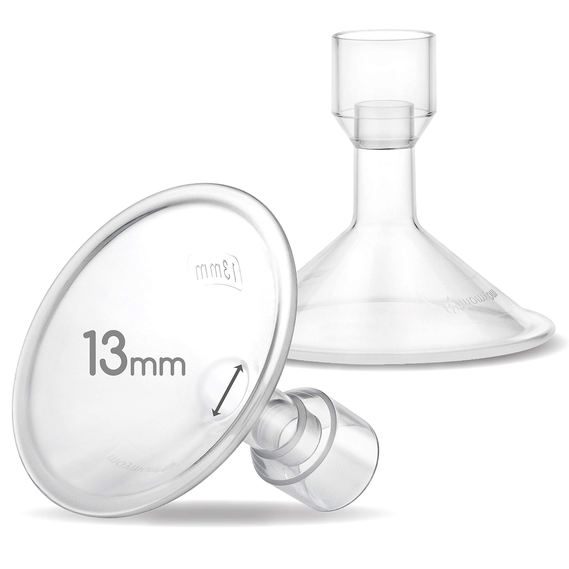 Maymom Myfit 13Mm Shields Compatible With Medela Breast Pump- Personalfit, Freestyle, Harmony, Maxi Connector; Connect To Maymom