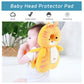 Loisdaro Baby Head Protector Adjustable Head Protection Backpack With Safety Mat Suitable For Head Protection Crawling And Walki