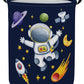 ESSME Kids Laundry Basket,Space Hamper Collapsible Canvas Waterproof Storage Bin for Boys, Nursery Hamper,Gift Baskets,toy bins(