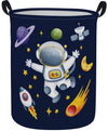 ESSME Kids Laundry Basket,Space Hamper Collapsible Canvas Waterproof Storage Bin for Boys, Nursery Hamper,Gift Baskets,toy bins(