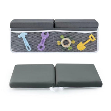 Pandaear Comfortable Baby Bath Kneeler And Elbow Rest Pad Set, Non-Slip Bathtub Kneeling Pad For Bathing Baby Tub Knee Mat, Bath