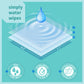 Medline Simply Water Baby Wipes, 99% Water Solution Wipes, 100% Plant-Based Bamboo Fiber Cloth, 60 Count (Pack Of 12)