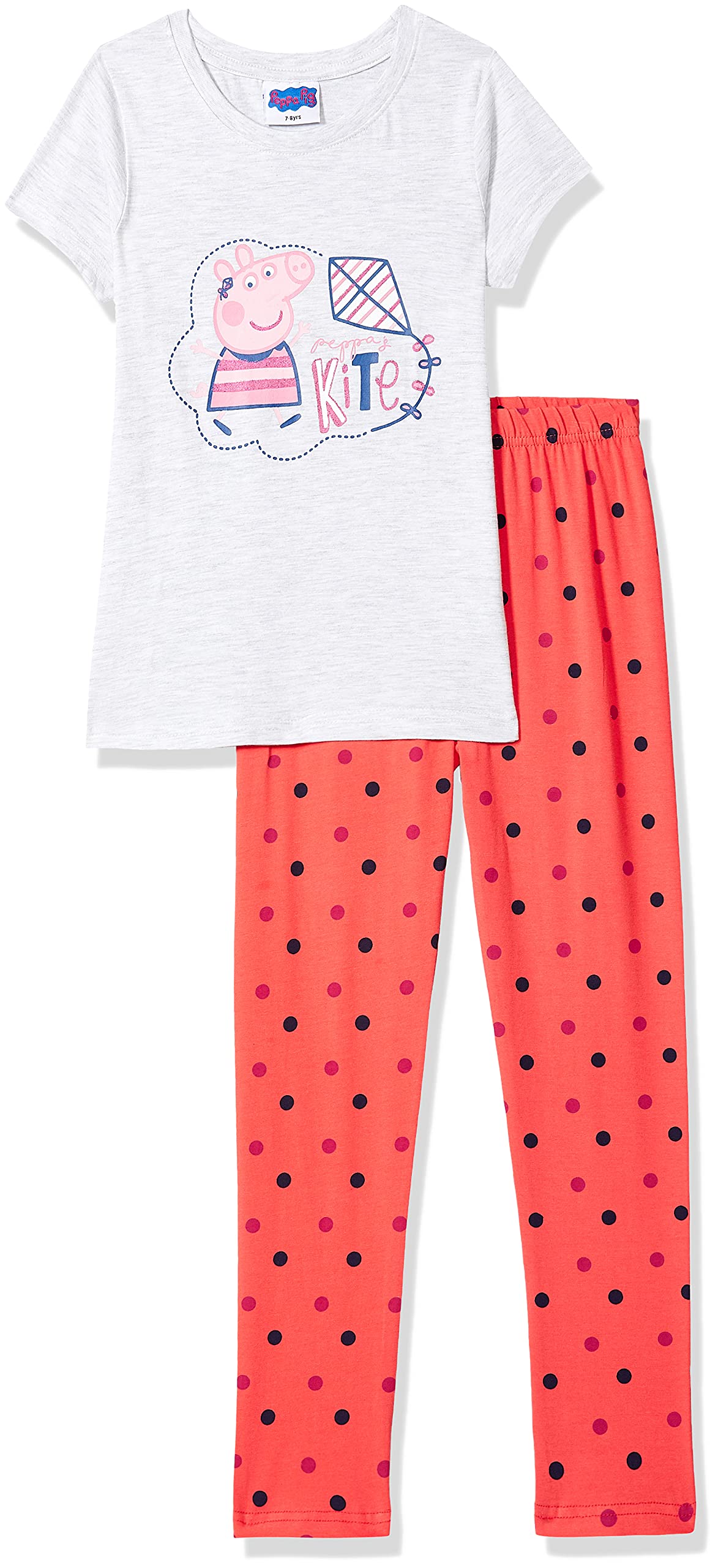 COLT Kids Girls COLT Half Sleeve Regular FIT Coordinates Pajama Set (CLJGCOT20011ASO_Assorted_23 Years)