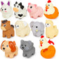 NAODONGLI Montessori Farm Animals for Toddlers 18+Month,Early Educational Little People Animals Figurines Learning Fine Motor Ma