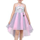 Girls Dress Mouse Cartoon Mesh Tulle Kitchen Embroidery Party Costume Halloween Size 6