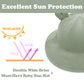 Baby Hats 0-6 Months Baby Boy Sun Hat Bear Ears Infant Sun Hat Beach Infant Hats For Girls Cute Infant Bucket Hat Green