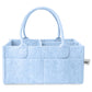 Mr. Pen- Baby Diaper Caddy Organizer, Sky Bliss, Baby Caddy Organizer With Handle, Compact Size, Collapsible & Portable