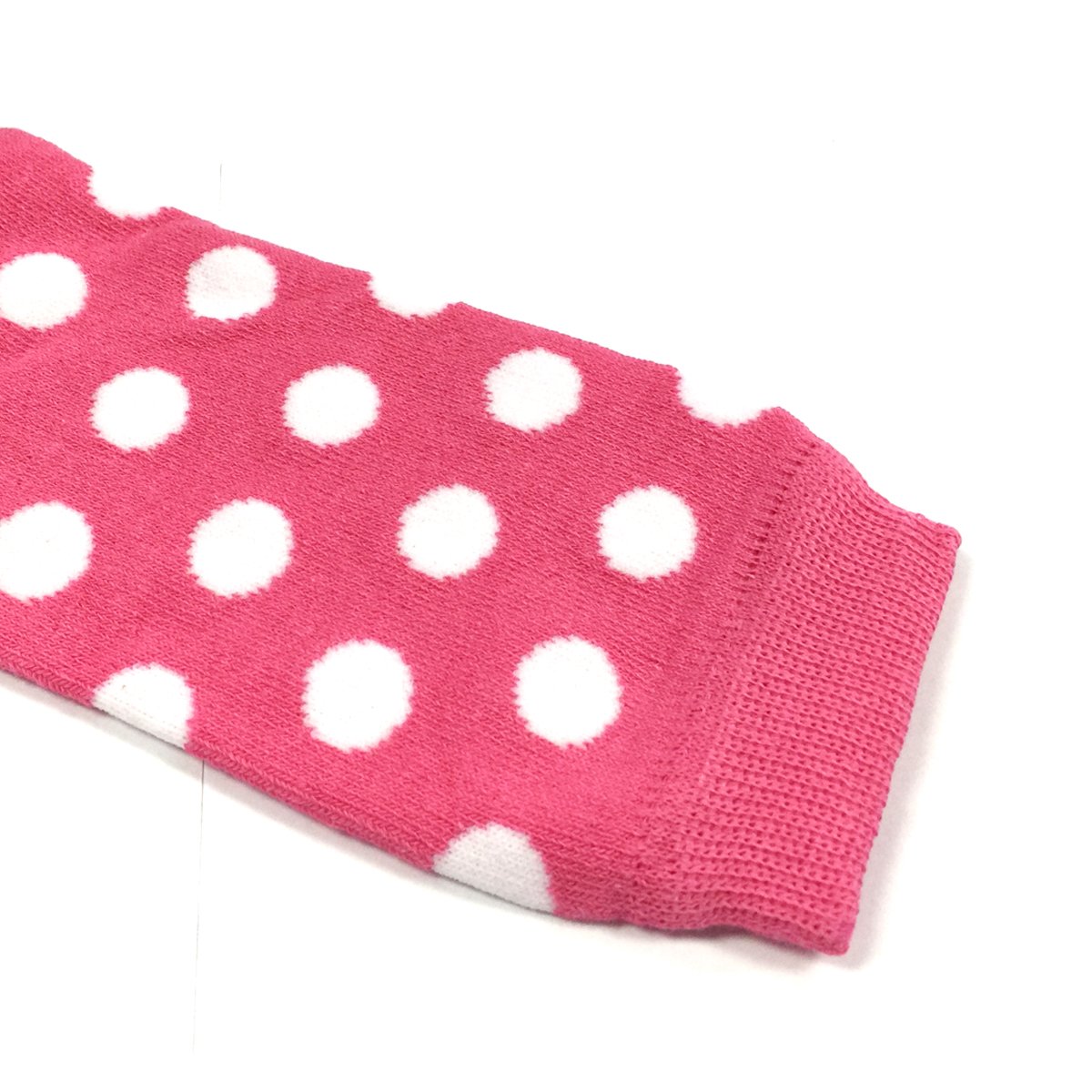 Allydrew 4 Pack Baby Leg Warmer Set & Toddler Leg Warmer Set For Boys & Girls, Dots Baby Blue, Hot Pink, Yellow, Orchid