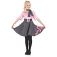 Fun Shack 50S Outfit For Girls, 50S Outfit Sock Hop Dresses For Girls, Poodle Skirts For Girls, 50S Costumes For Girls - X-Large