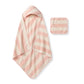 Burts Bees Baby Hooded Woven Terry Towels Organic Cotton, Unisex Bath Essentials, Soft Nursery Towel for Infants, Toddlers, Kid