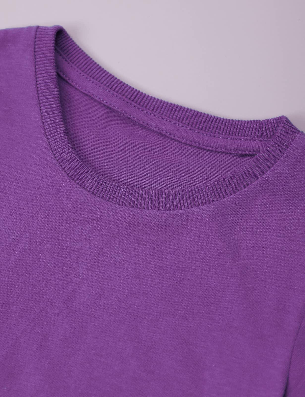 Cosland Baby Boy Shirt Infant Plain Tshirts 18 Months, Purple