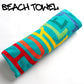 Hurley Kids' Hooded Beach Towel - Beach, Pool Poncho Swim Cover Up - Youth Swim Changing Bath Towel For Boys And Girls, Blue Bea