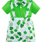 Bfustyle Baby Boys Romper 12-18 Month Infant Green Outfit Newborn One-Piece Baby Suits St Patricks Day