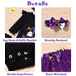 Aalizzwell Newborn Girls Halloween Outfit Baby 1St Halloween My Tulle Skirt Ghost Clothes With Leg Warmers Nb Clothing Purple